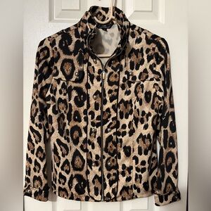 Cheetah Print Ladies Jacket, small
